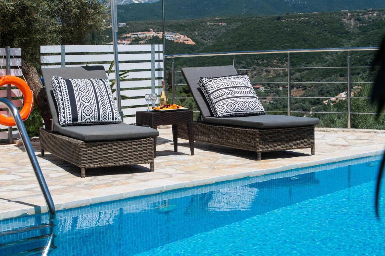 Villas Amantea- Four Villas With Big Pool And Infinity Pool Syvota Exterior foto