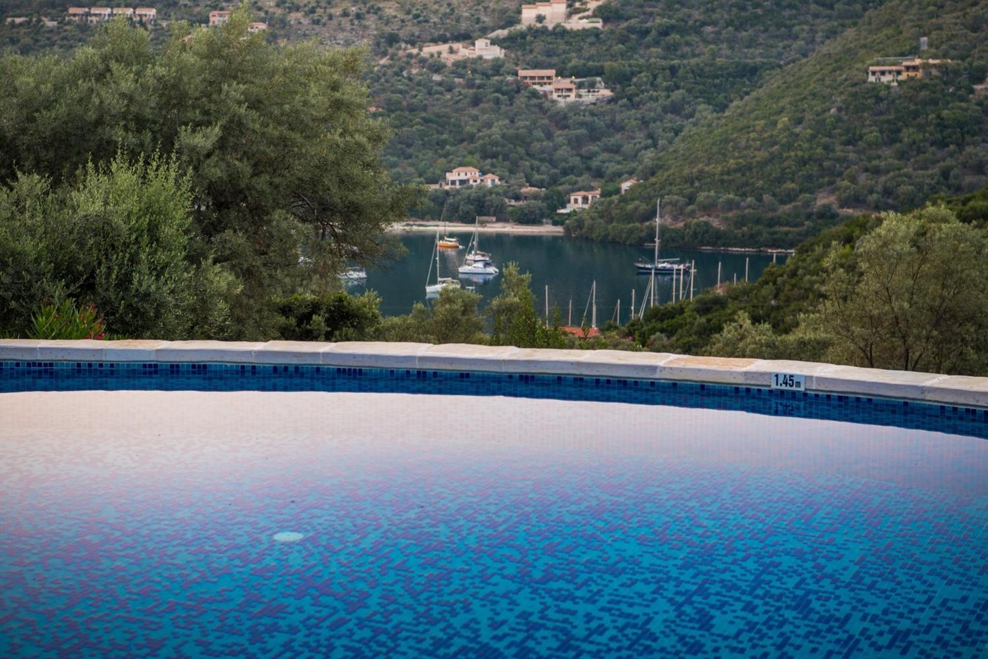 Villas Amantea- Four Villas With Big Pool And Infinity Pool Syvota Exterior foto